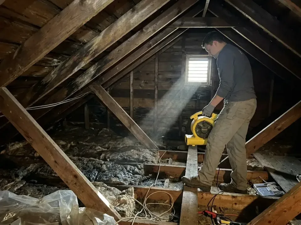 attic-water-damage-drying-proc-007 — frequently asked questions, Emergency Water Extraction & 24/7 Flood Response in Filer,…